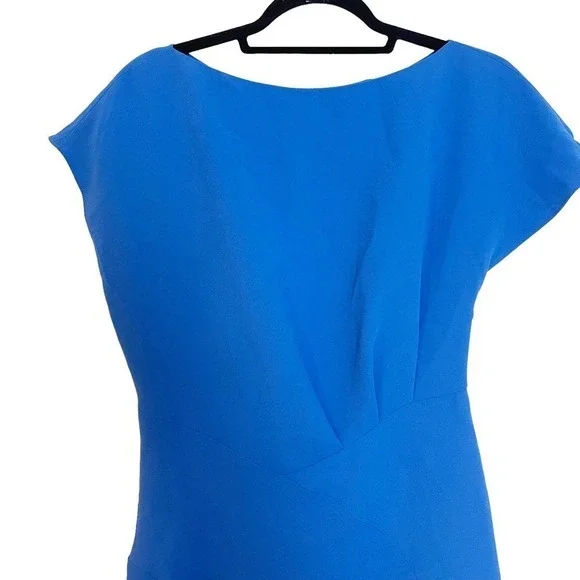 Reiss Victoria Asymmetrical Dress Nordstrom Blue Women's US Size 8 EUR 40 NWT